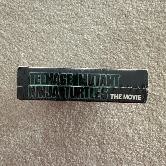 Teenage Mutant Ninja Turtles The Movie VHS - Black & Green Cover - Picture 4 of 4